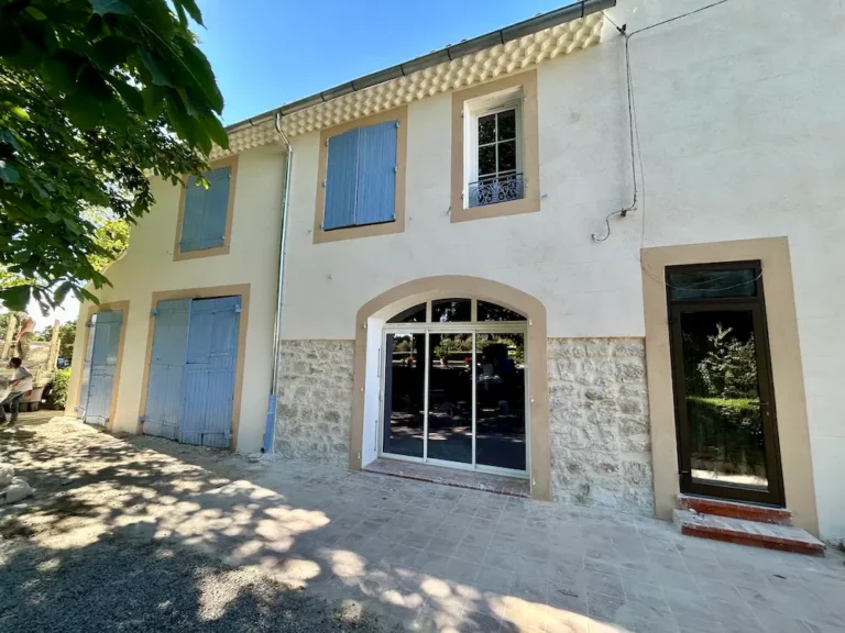 ravalement de façade maison gardanne